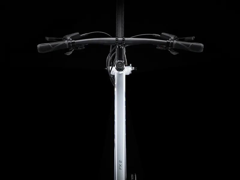 Trek FX 2 Disc Hybrid Bike 2023 QuickSilver-1